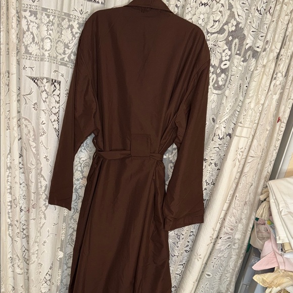 Comphy by Coop wrap Brown Women's Robe - Picture 8 of 8
